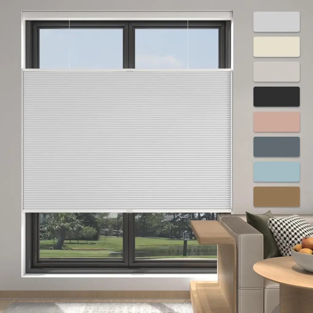No Drill No Tools Top Down Bottom Up Cellular Shades