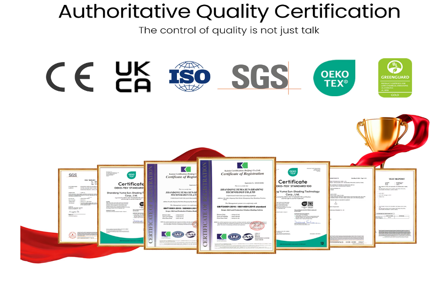 SunMaintain quality certification wall